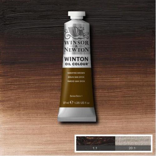 Winsor & Newton Winton Yağlı Boya Vandyke Brown 37 Ml Winsor & Newton Winton Yağlı Boya Vandyke Brown 37 Ml